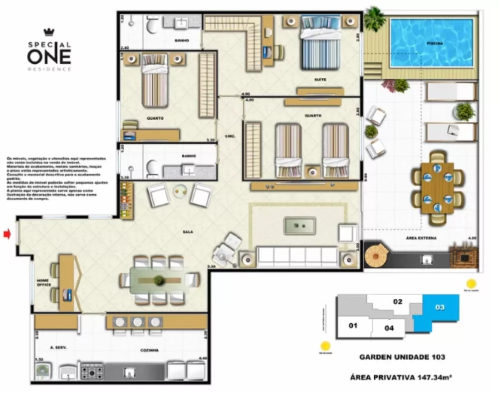 Cobertura, 3 quartos, 190 m² - Foto 16