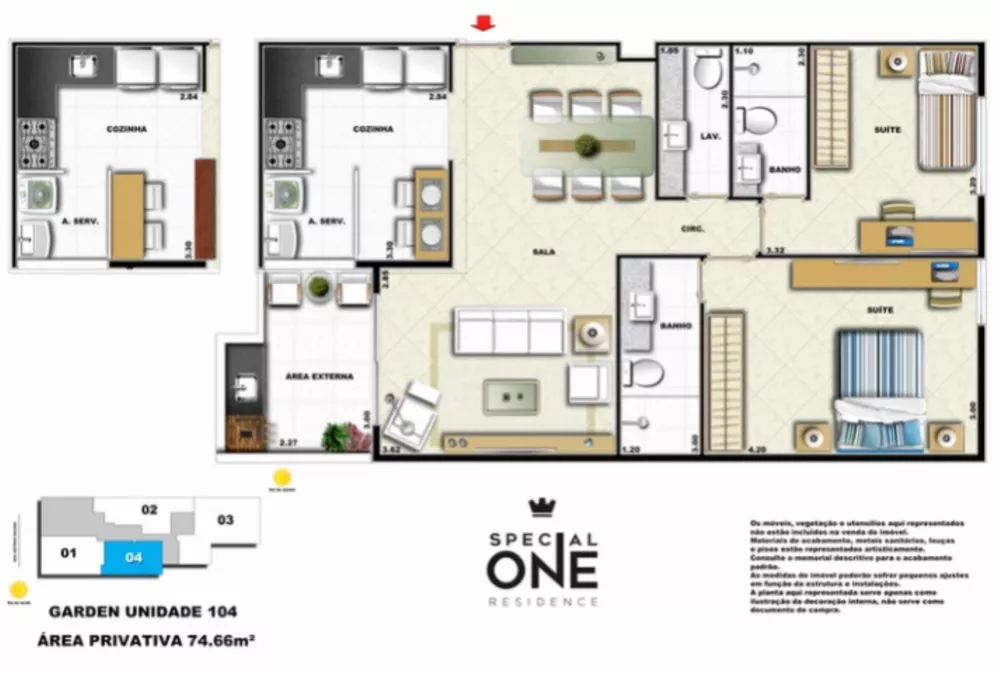 Cobertura, 3 quartos, 190 m² - Foto 17