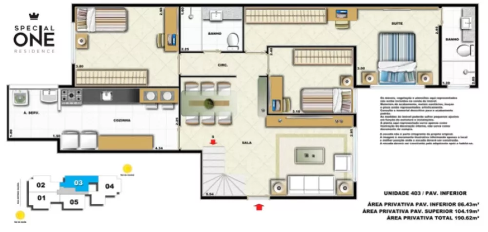 Cobertura, 3 quartos, 190 m² - Foto 27