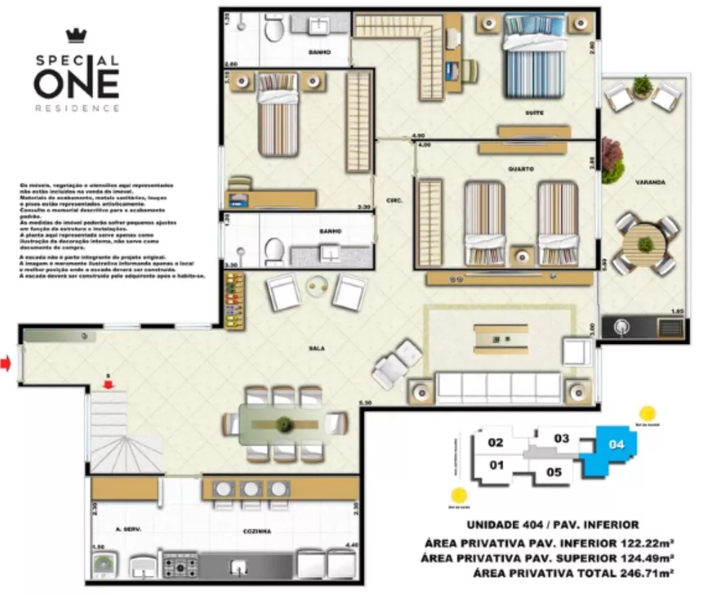 Cobertura, 3 quartos, 190 m² - Foto 29