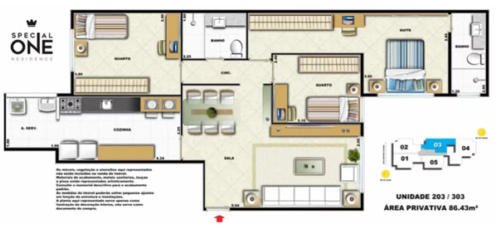 Cobertura, 3 quartos, 190 m² - Foto 19