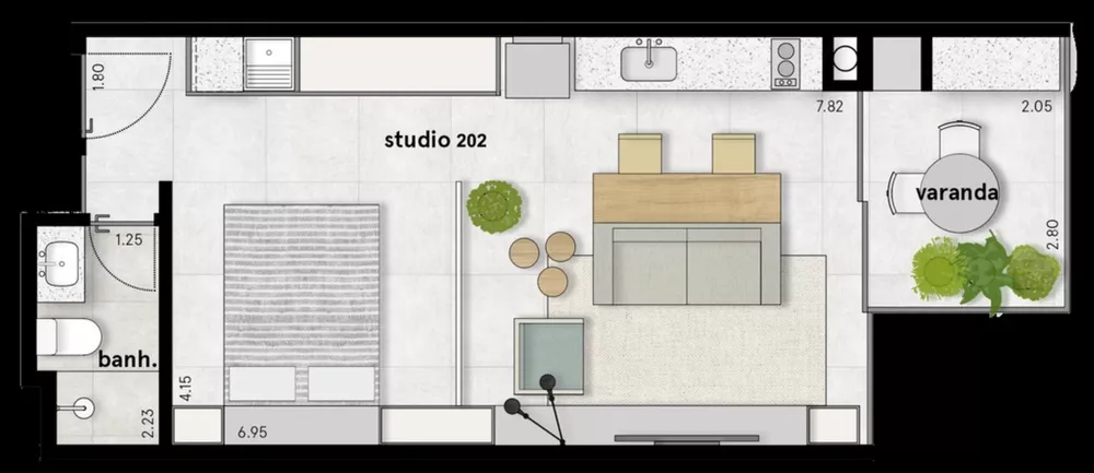 Apartamento, 2 quartos, 69 m² - Foto 14