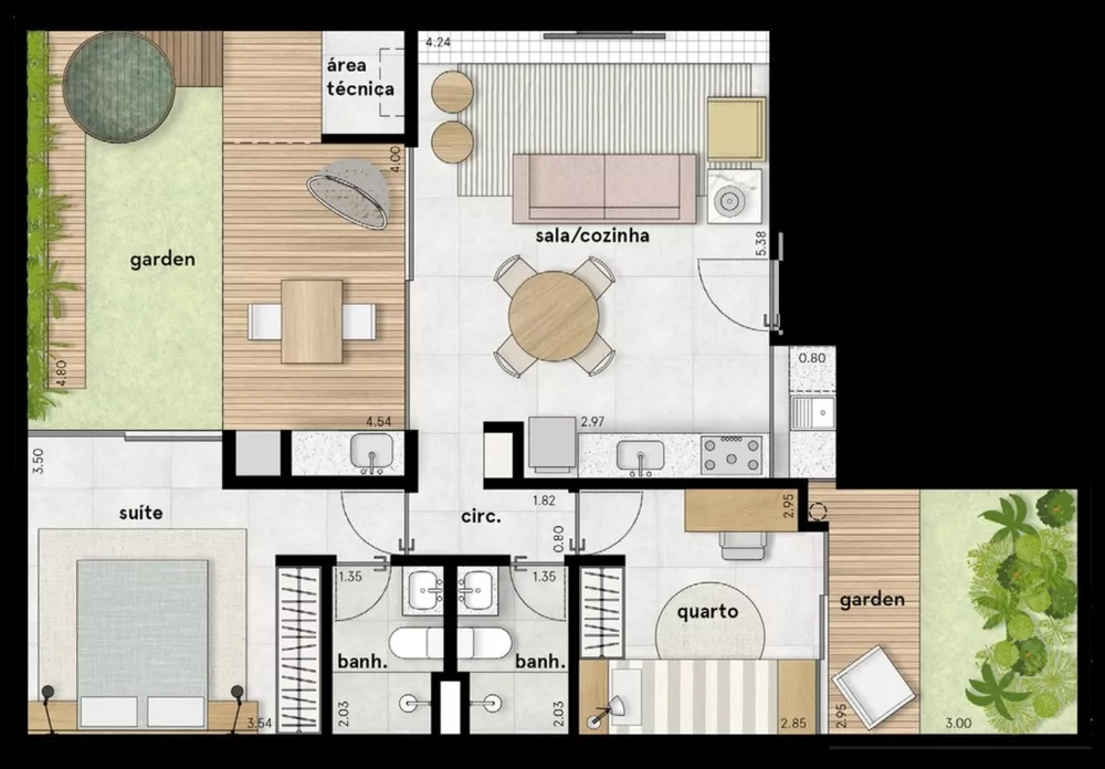 Apartamento, 2 quartos, 69 m² - Foto 18