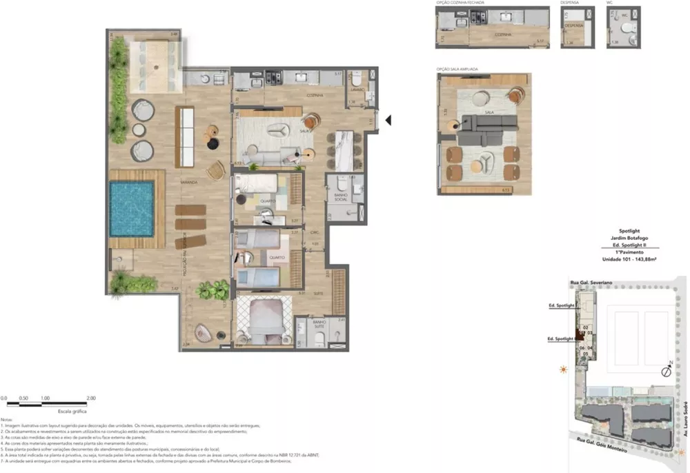 Apartamento, 3 quartos, 100 m² - Foto 21