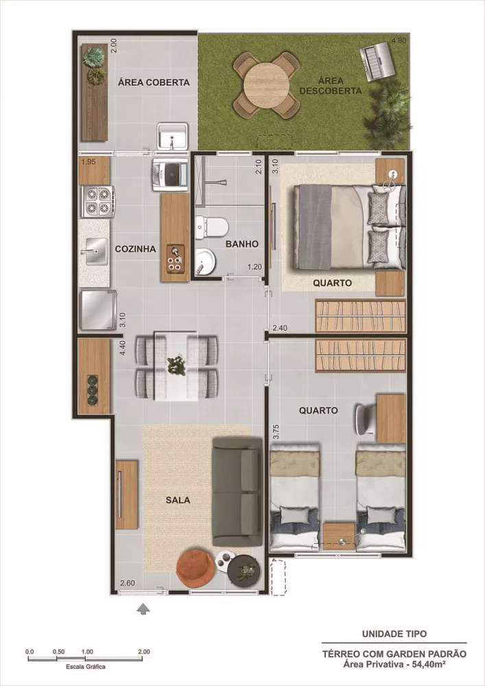 Apartamento, 2 quartos, 72 m² - Foto 17