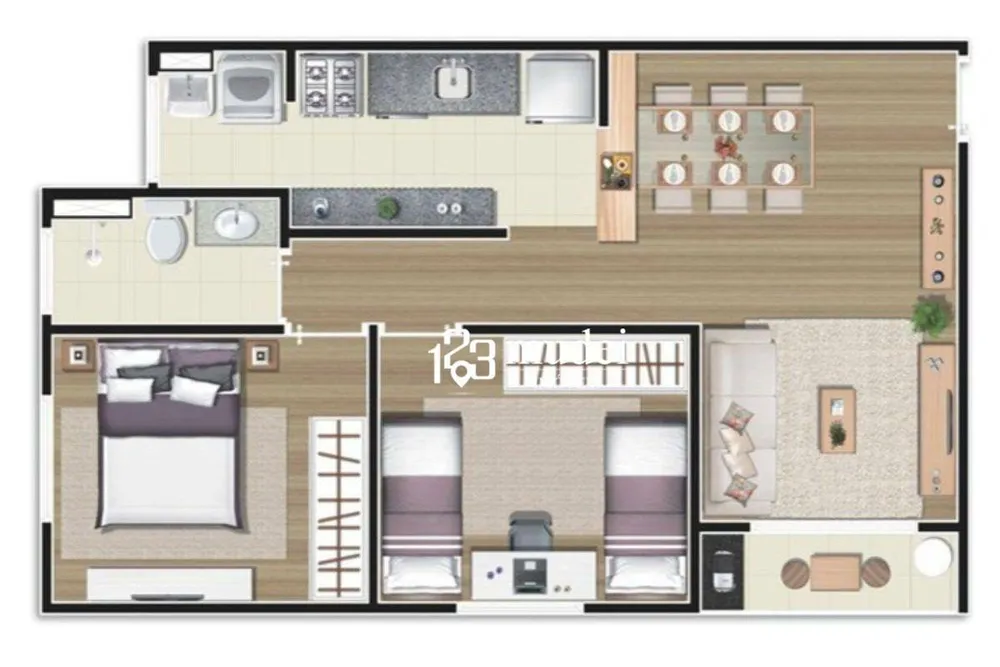 Apartamento, 2 quartos, 55 m² - Foto 14
