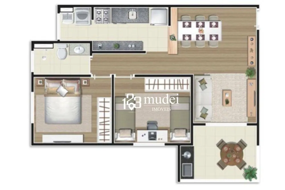 Apartamento, 2 quartos, 55 m² - Foto 15