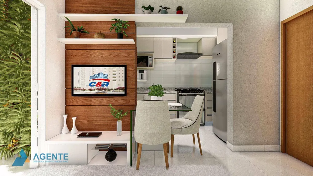 Apartamento, 2 quartos, 56 m² - Foto 2
