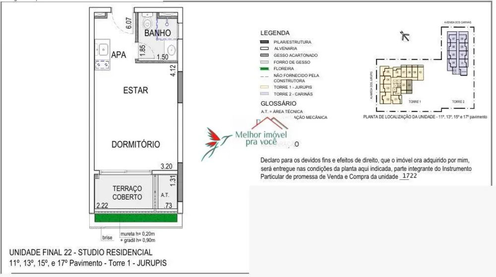 Apartamento, 1 quarto, 30 m² - Foto 12