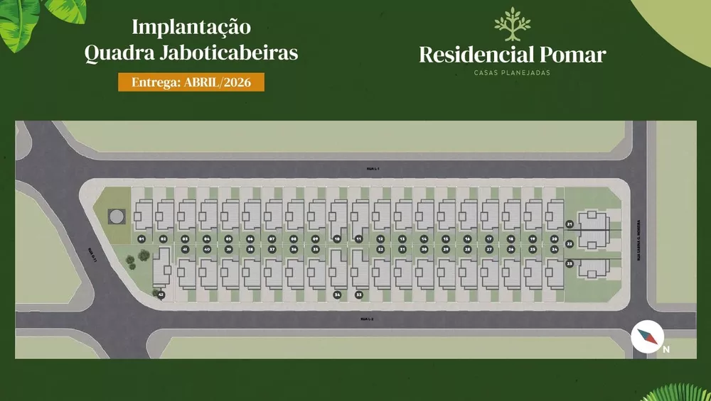 Casa, 3 quartos, 76 m² - Foto 1
