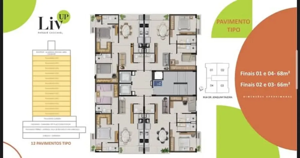 Apartamento, 2 quartos, 66 m² - Foto 9