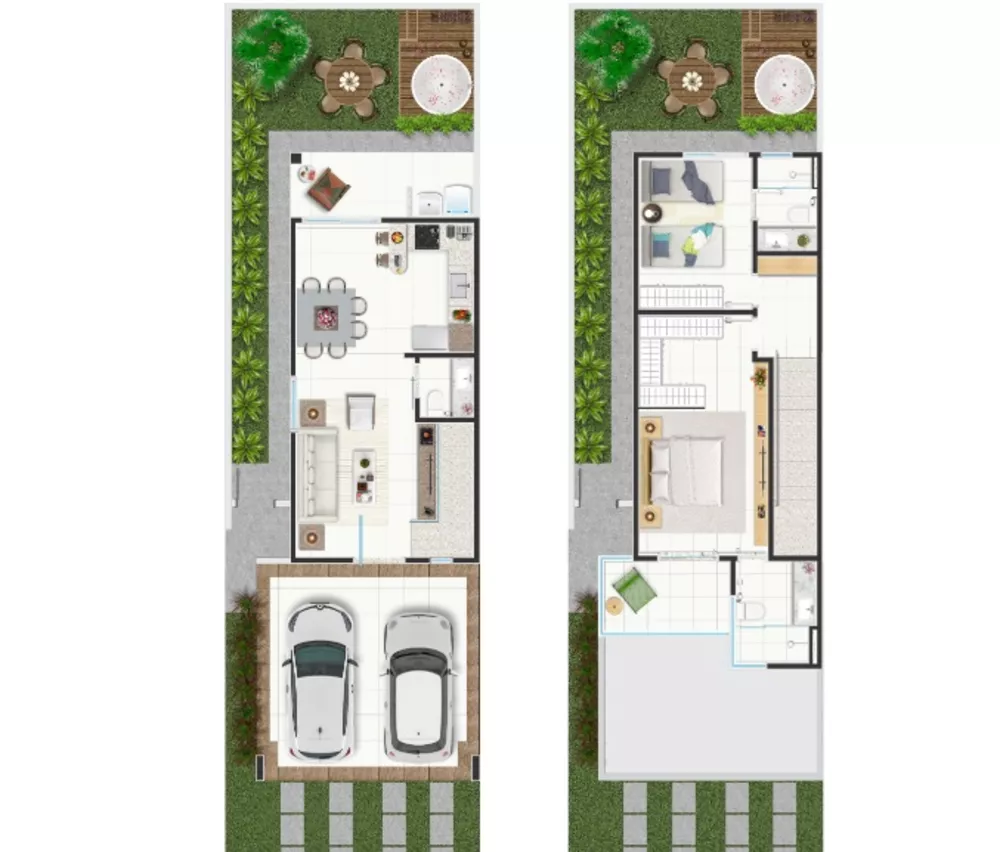 Casa de Condomínio, 2 quartos - Foto 3
