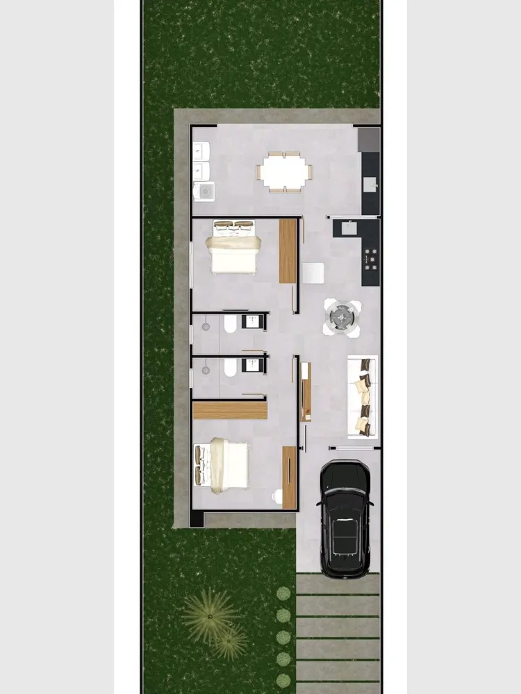 Casa, 2 quartos, 86 m² - Foto 3