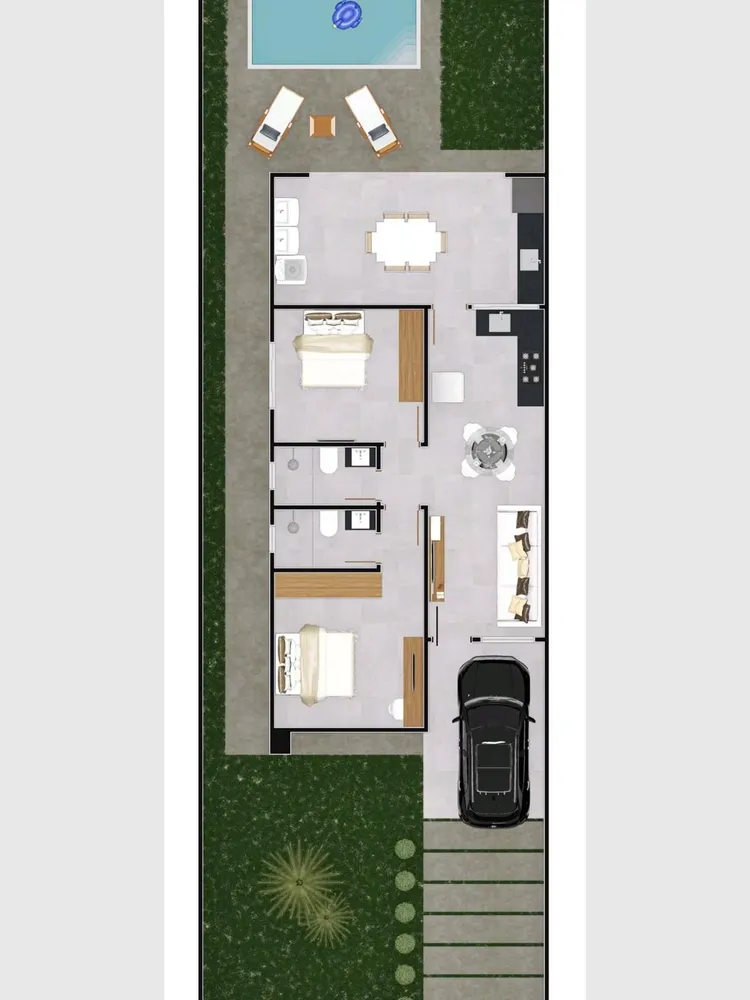 Casa, 2 quartos, 86 m² - Foto 4