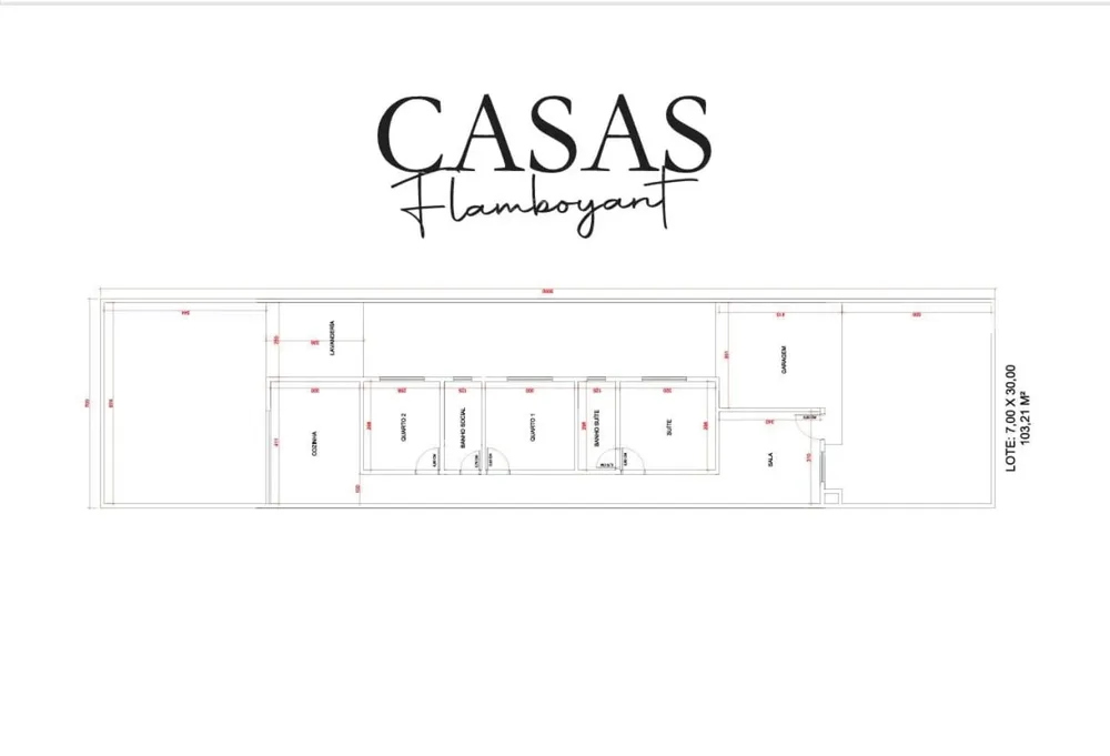 Casa, 3 quartos, 101 m² - Foto 2