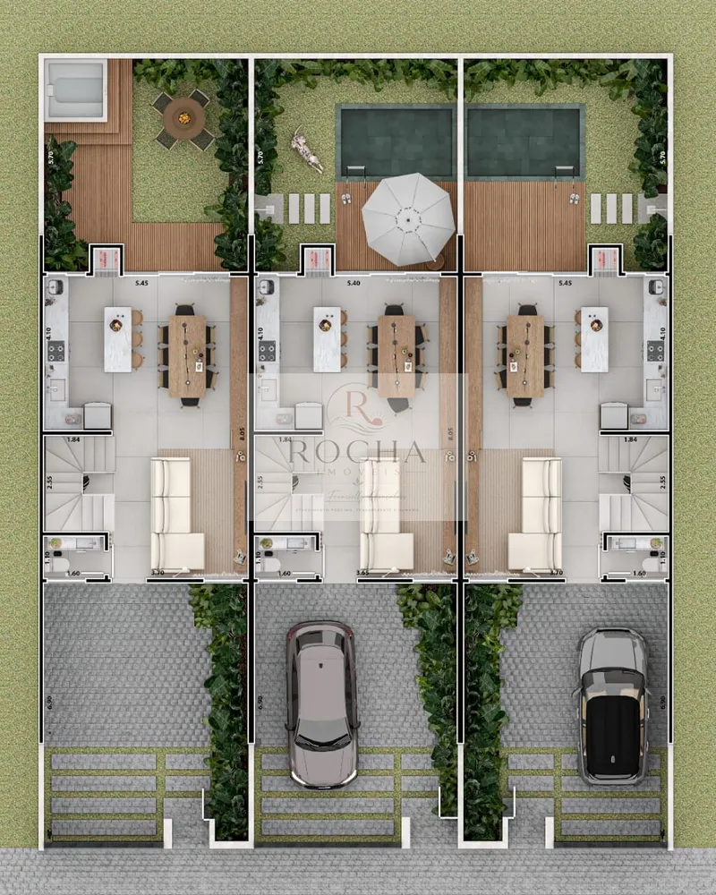 Sobrado, 3 quartos, 124 m² - Foto 6