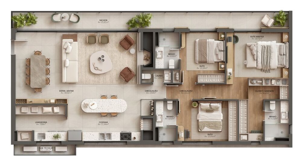 Apartamento, 2 quartos, 100 m² - Foto 15