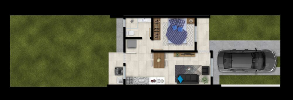 Casa, 2 quartos - Foto 3