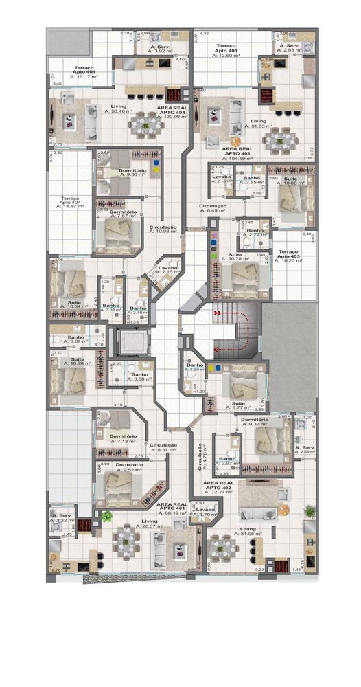 Apartamento, 2 quartos, 59 m² - Foto 4