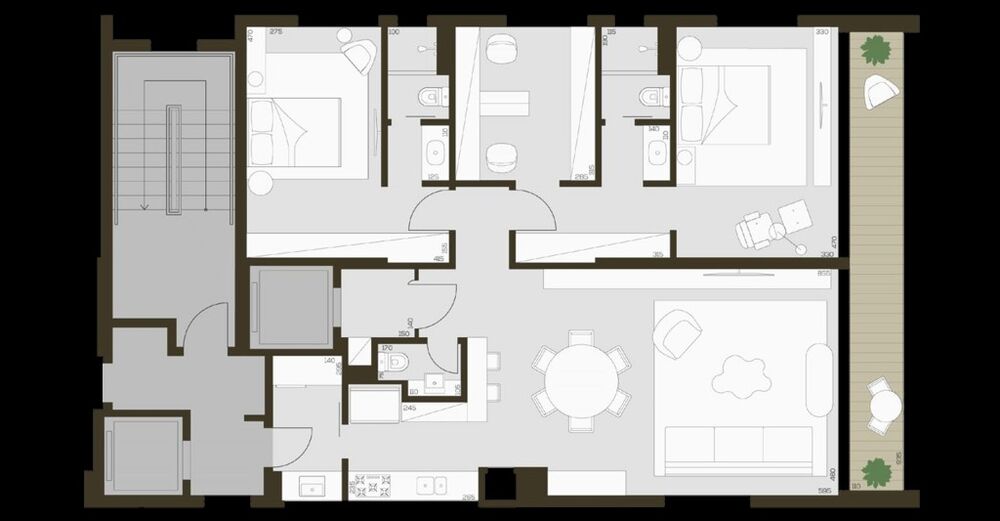 Apartamento, 3 quartos, 402 m² - Foto 9