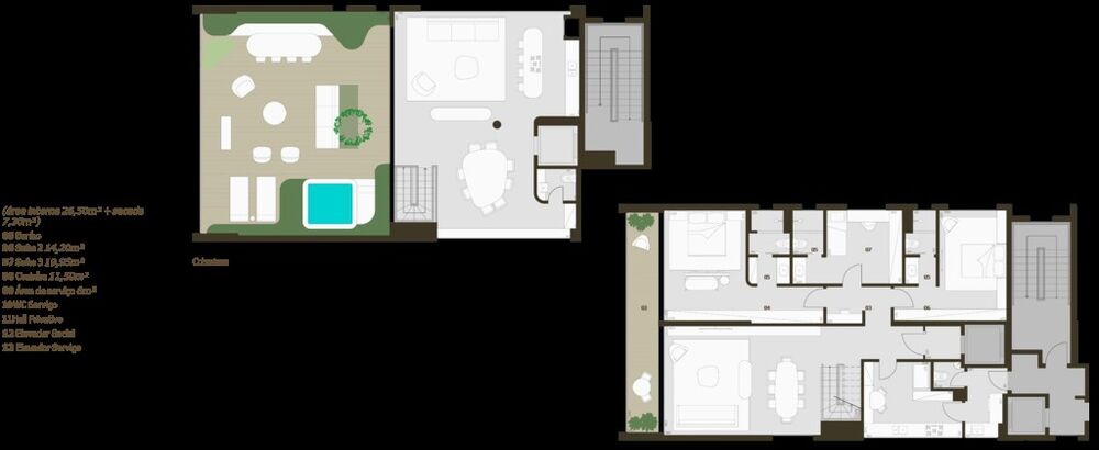 Apartamento, 3 quartos, 402 m² - Foto 11