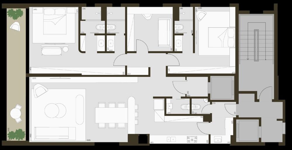 Apartamento, 3 quartos, 402 m² - Foto 7