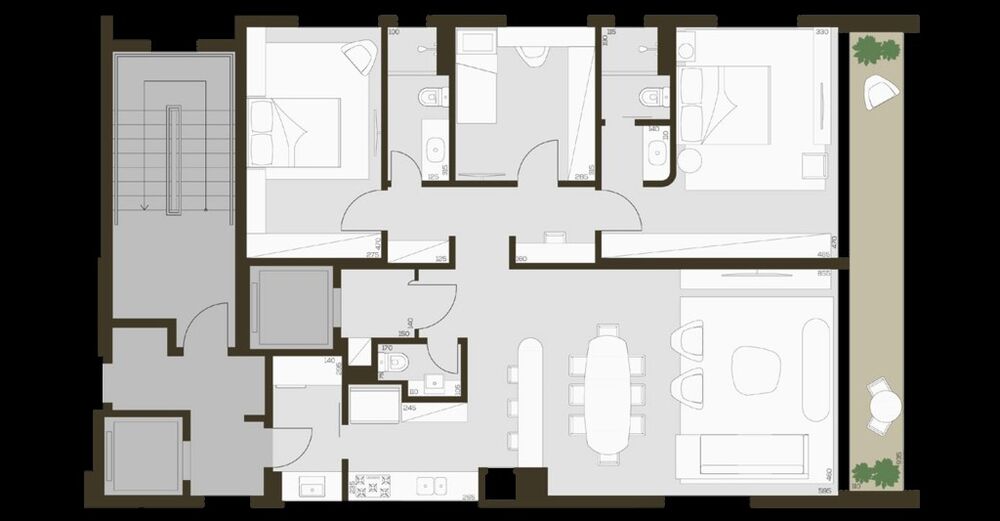 Apartamento, 3 quartos, 402 m² - Foto 8