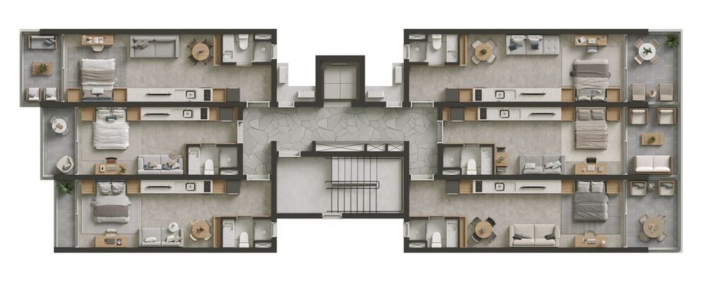 Cobertura, 1 quarto, 52 m² - Foto 6