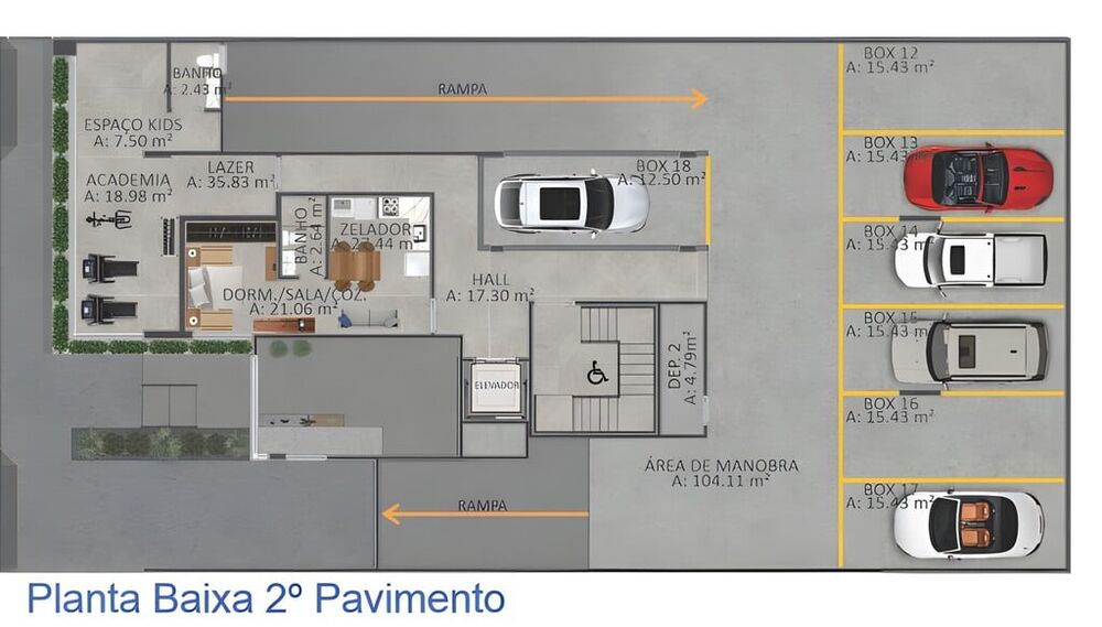 Apartamento, 2 quartos, 88 m² - Foto 9
