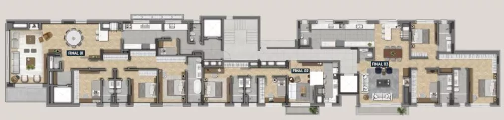 Apartamento à venda com 3 quartos, 192m² - Foto 7