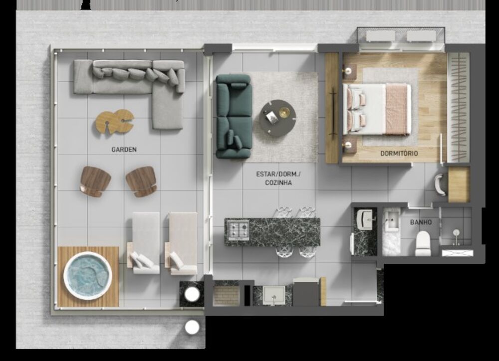 Apartamento, 2 quartos, 77 m² - Foto 4