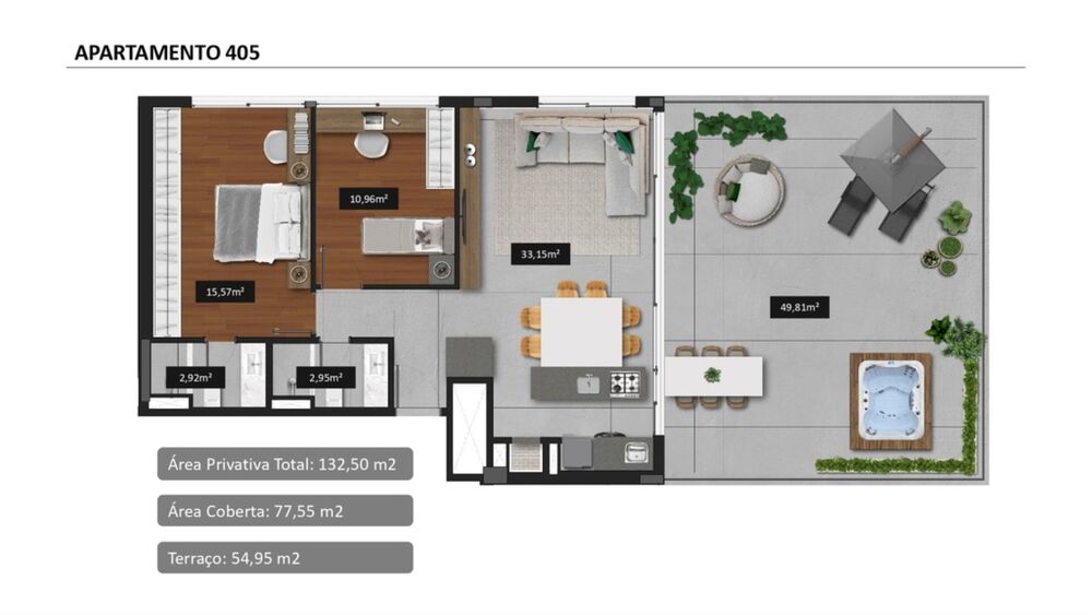 Apartamento, 2 quartos, 65 m² - Foto 8