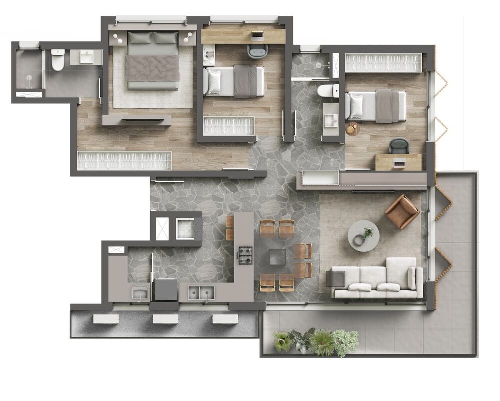 Apartamento, 3 quartos, 117 m² - Foto 12