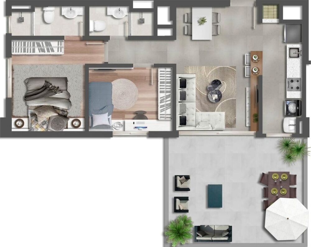 Apartamento, 2 quartos, 104 m² - Foto 8