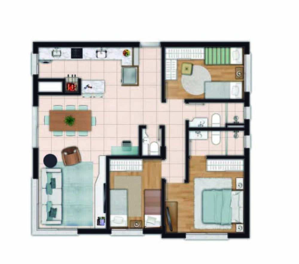 Apartamento, 3 quartos, 133 m² - Foto 15