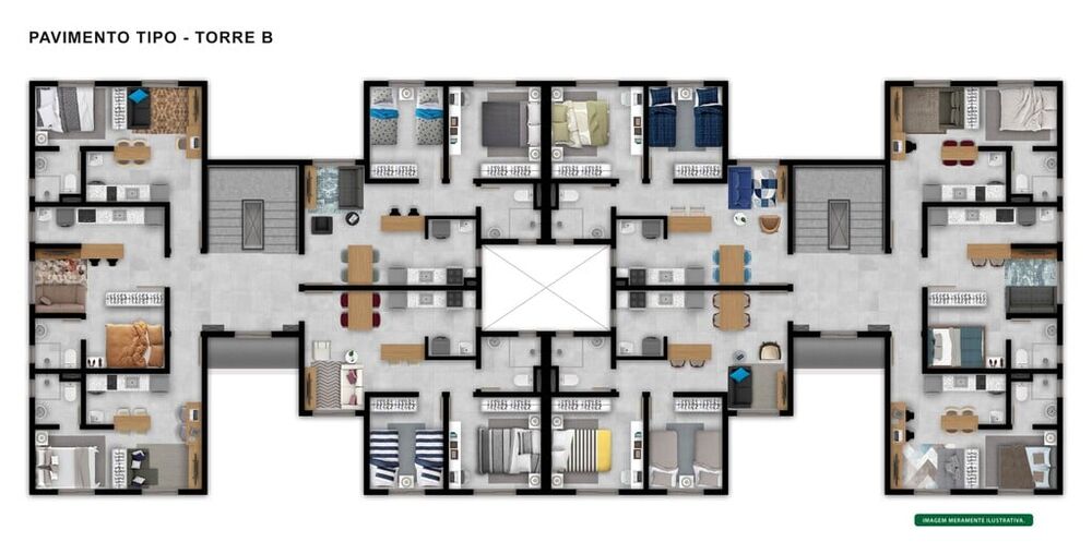 Apartamento, 1 quarto, 24 m² - Foto 7