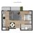 Apartamento, 1 quarto, 36 m² - Foto 5