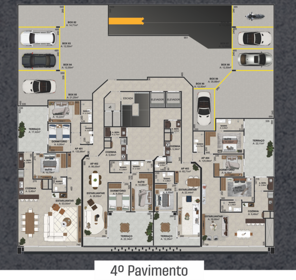Apartamento, 2 quartos, 75 m² - Foto 11