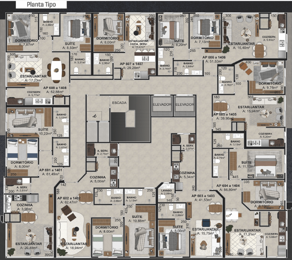 Apartamento, 2 quartos, 75 m² - Foto 14