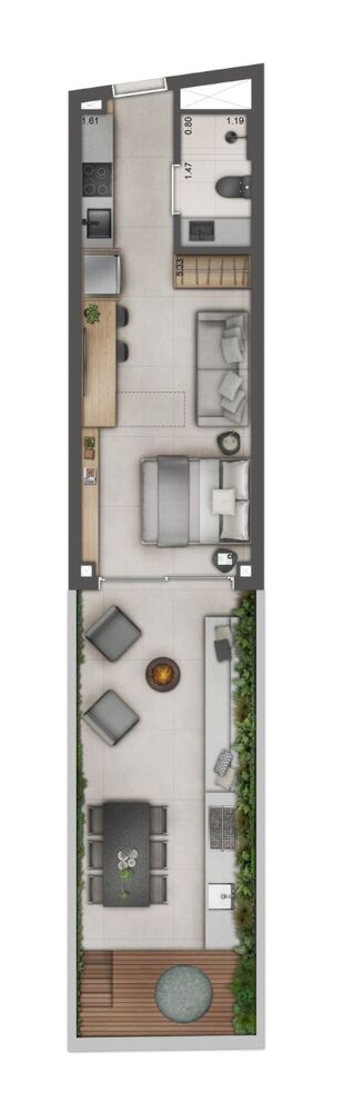 Loft, 43 m² - Foto 22