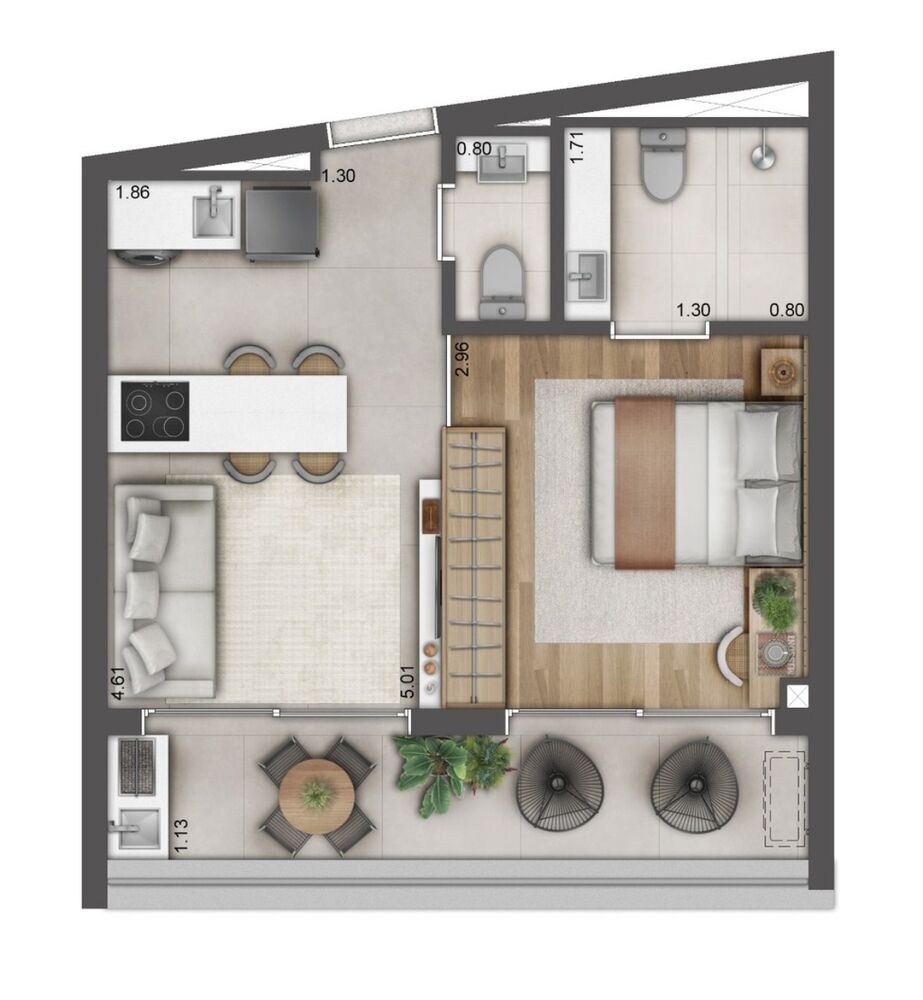 Loft, 43 m² - Foto 24