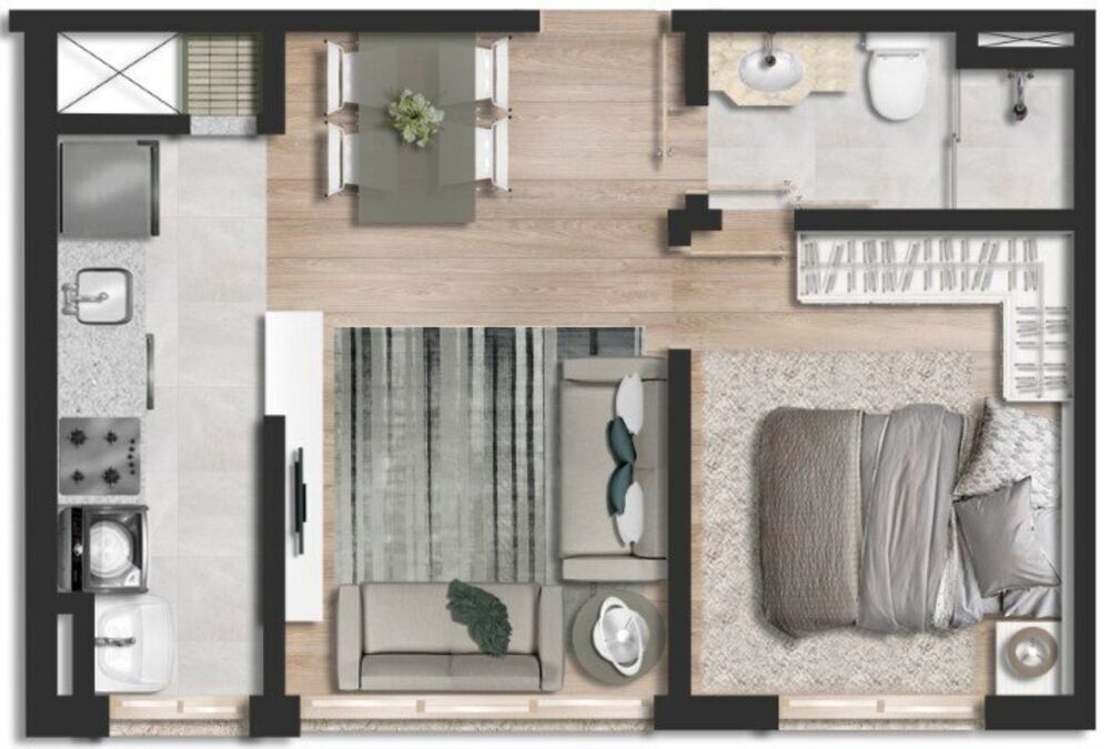 Apartamento, 2 quartos, 67 m² - Foto 6