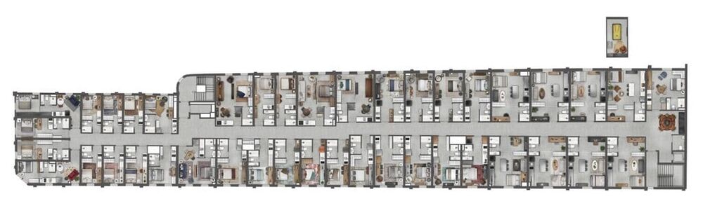 Apartamento à venda com 1 quarto, 20m² - Foto 6