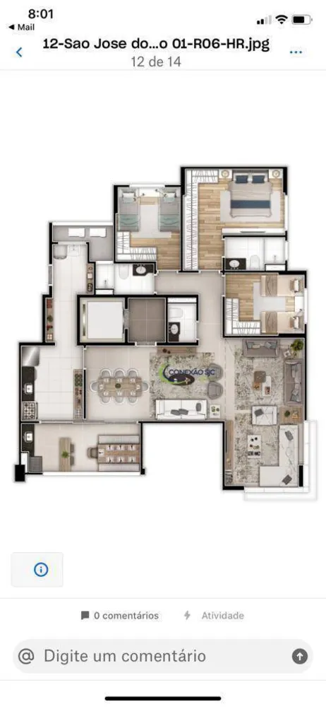 Apartamento, 3 quartos, 130 m² - Foto 4