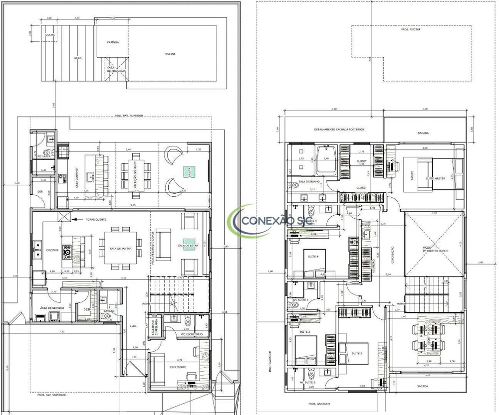 Sobrado, 4 quartos, 336 m² - Foto 3