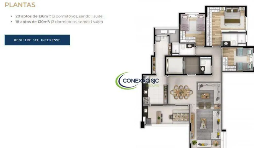 Apartamento, 3 quartos, 130 m² - Foto 12