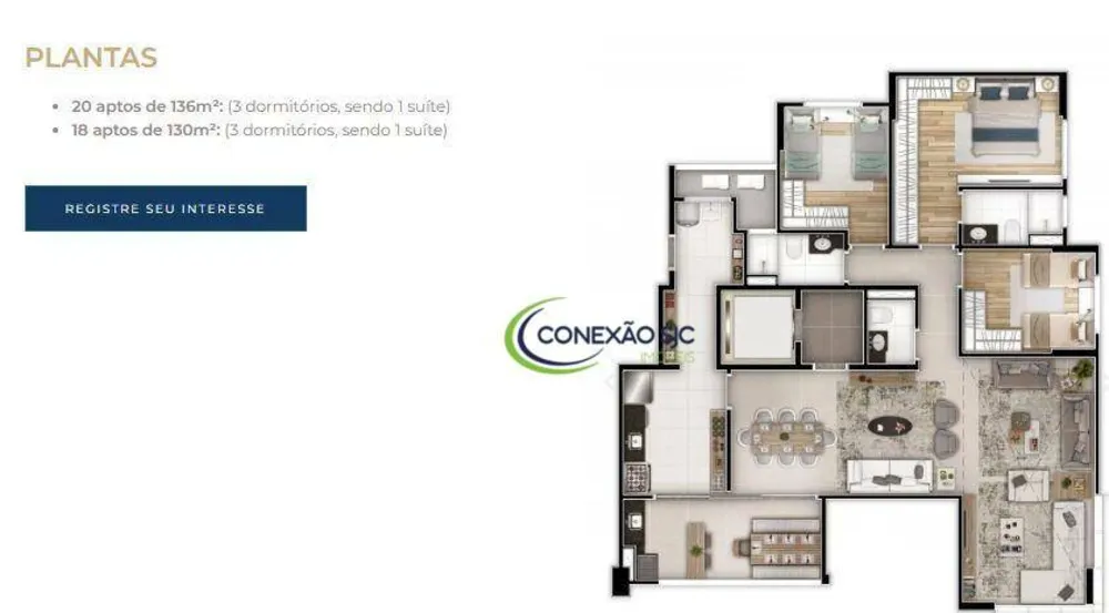 Apartamento, 3 quartos, 130 m² - Foto 11