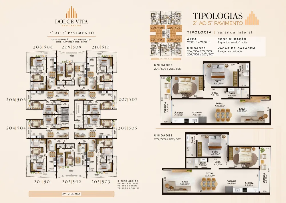 Apartamento, 2 quartos, 75 m² - Foto 15