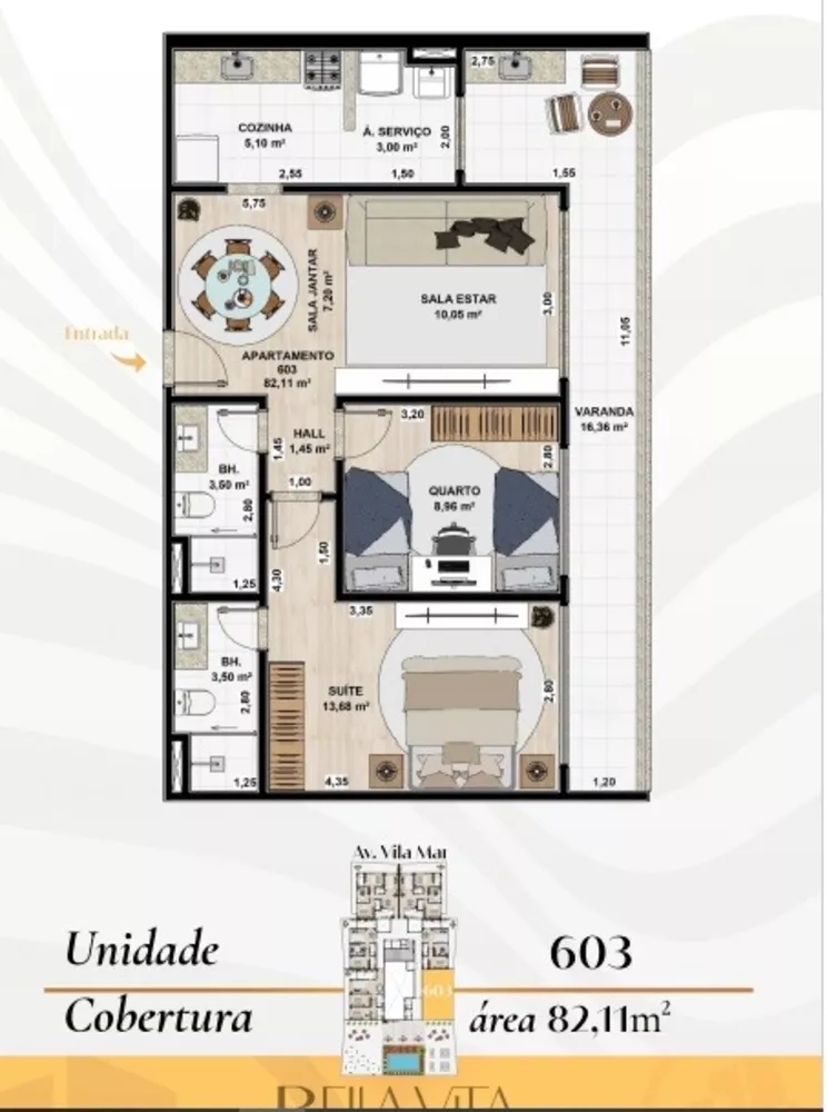 Apartamento, 3 quartos, 132 m² - Foto 16