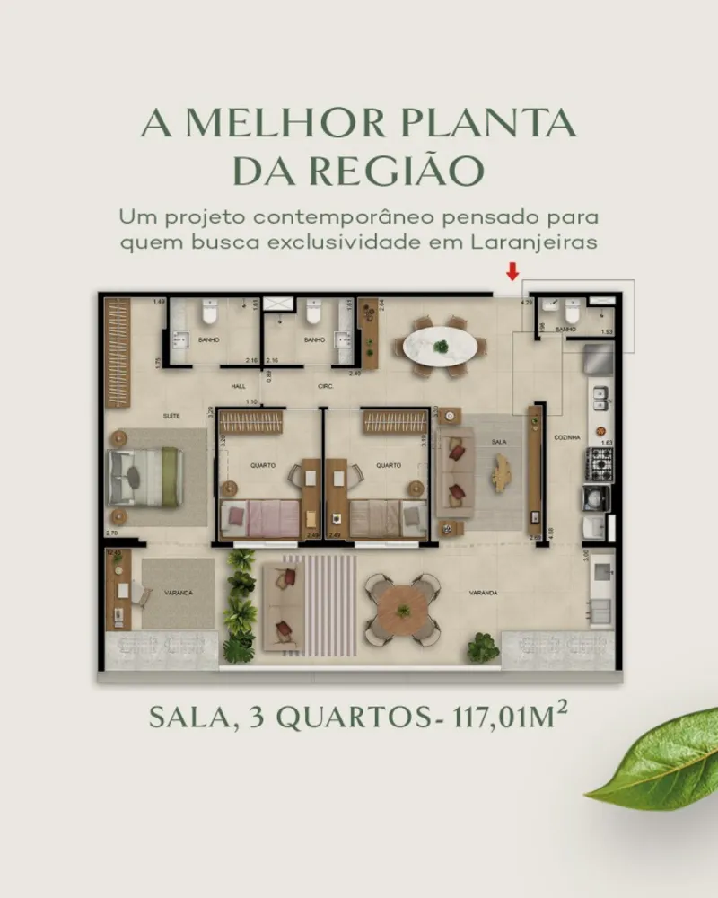 Apartamento, 1 quarto, 69 m² - Foto 4